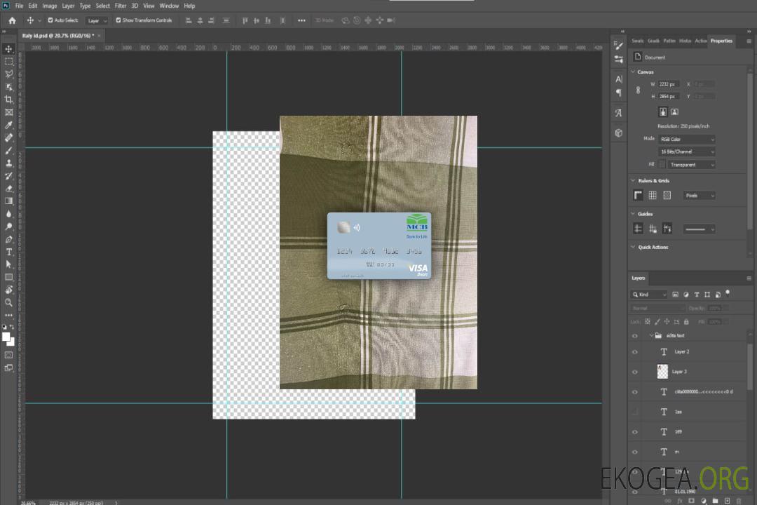 Emirats Arabes Unis MCB Bank carte de débit visa photolook , avant template Emirats Arabes Unis MCB Bank carte de débit visa photolook , avant template